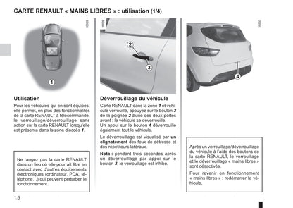 2017-2018 Renault Clio Bedienungsanleitung | Französisch