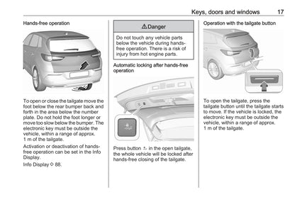 2021-2023 Vauxhall Grandland Bedienungsanleitung | Englisch