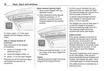 2021-2023 Vauxhall Grandland Bedienungsanleitung | Englisch