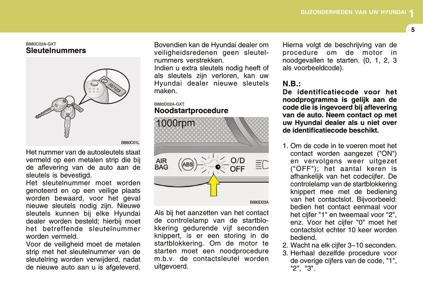 2004-2005 Hyundai Accent Gebruikershandleiding | Nederlands