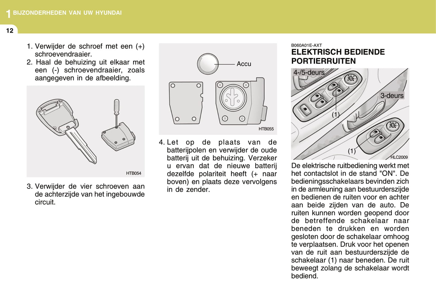 2004-2005 Hyundai Accent Gebruikershandleiding | Nederlands