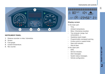 2014-2015 Peugeot Boxer Gebruikershandleiding | Engels