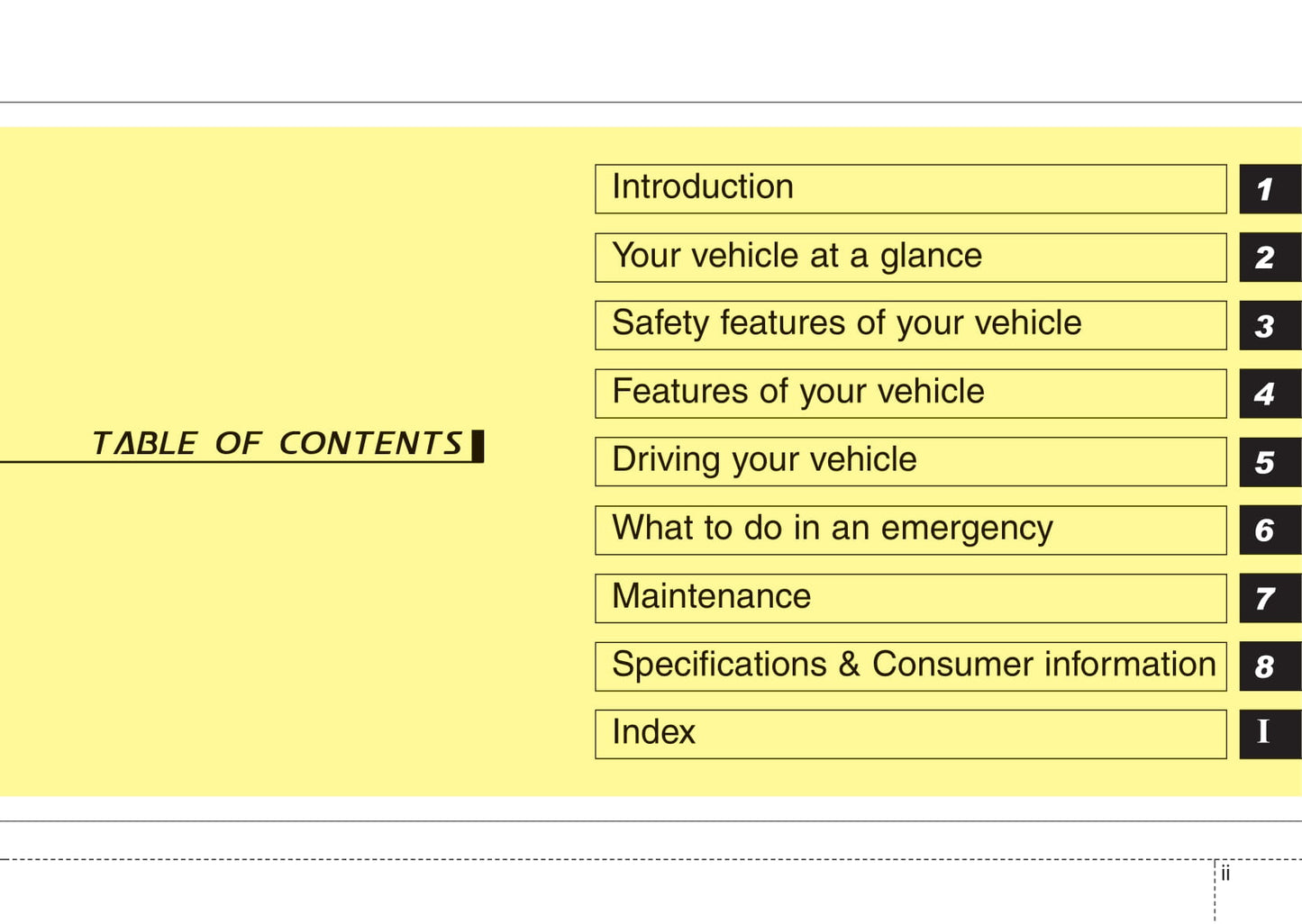 2013-2014 Kia Venga Owner's Manual | English