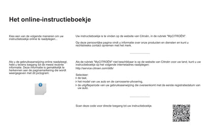2015-2016 DS Automobiles DS4/DS 4 Owner's Manual | Dutch