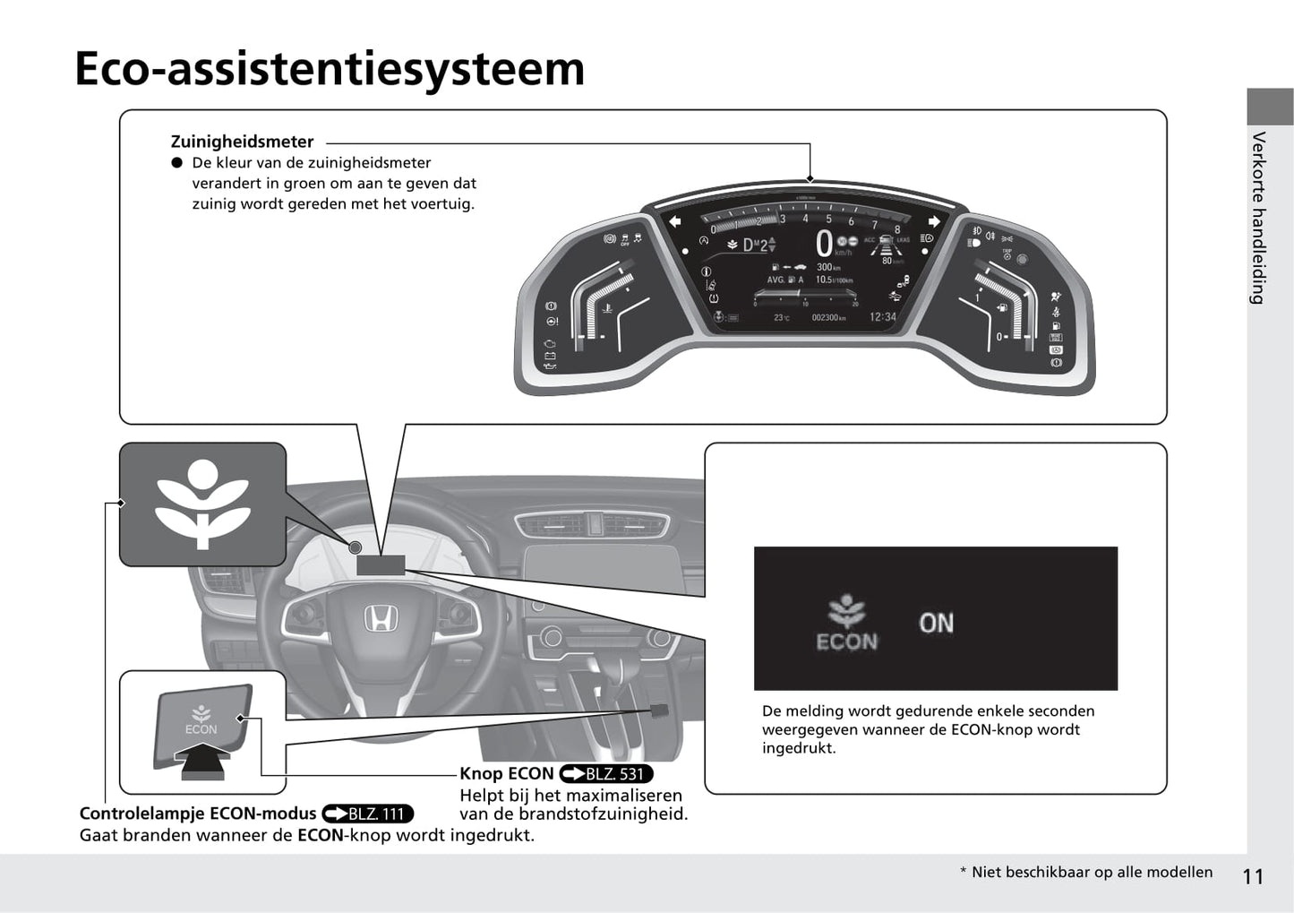 2019-2023 Honda CR-V Manuel du propriétaire | Néerlandais