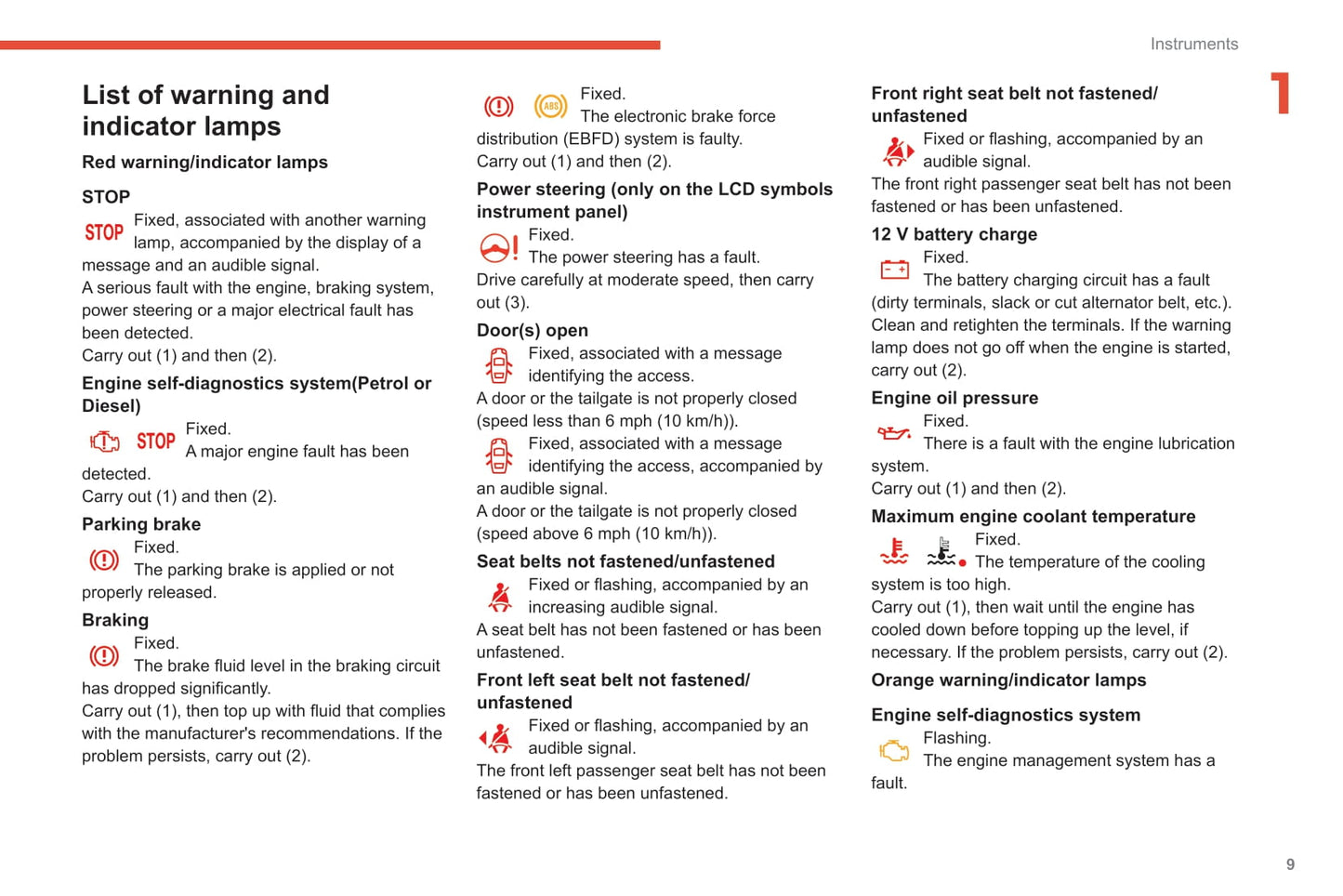 2019-2020 Citroën C3 Owner's Manual | English