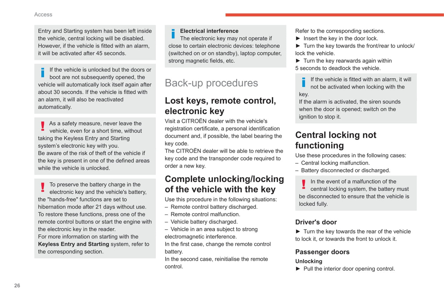 2019-2020 Citroën C3 Owner's Manual | English