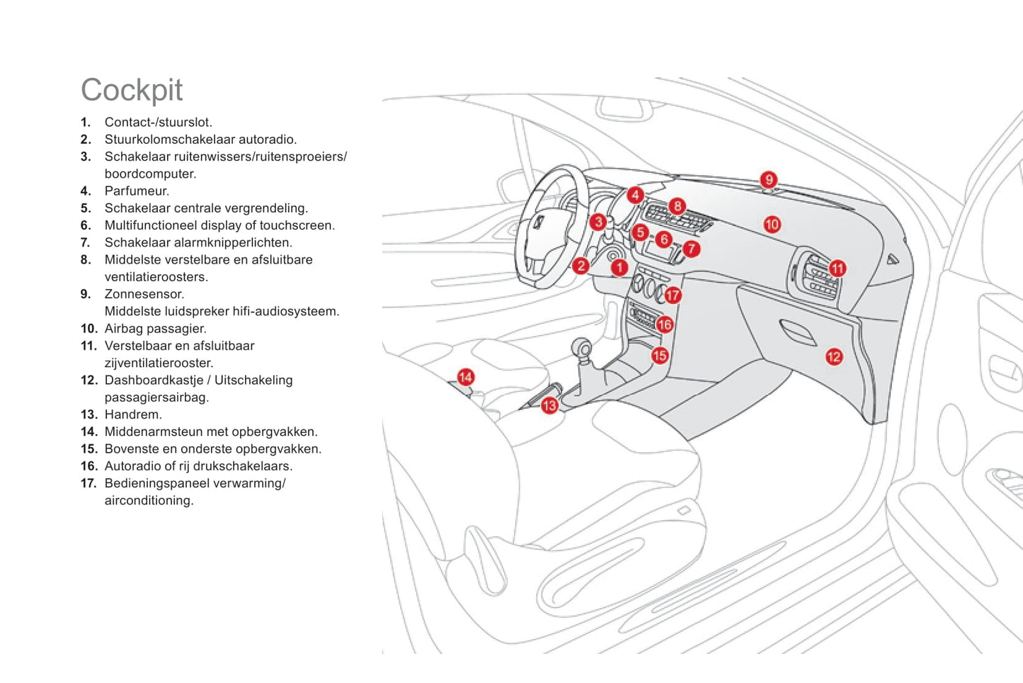 2016-2017 Citroën DS 3/DS 3 Cabrio Owner's Manual | Dutch