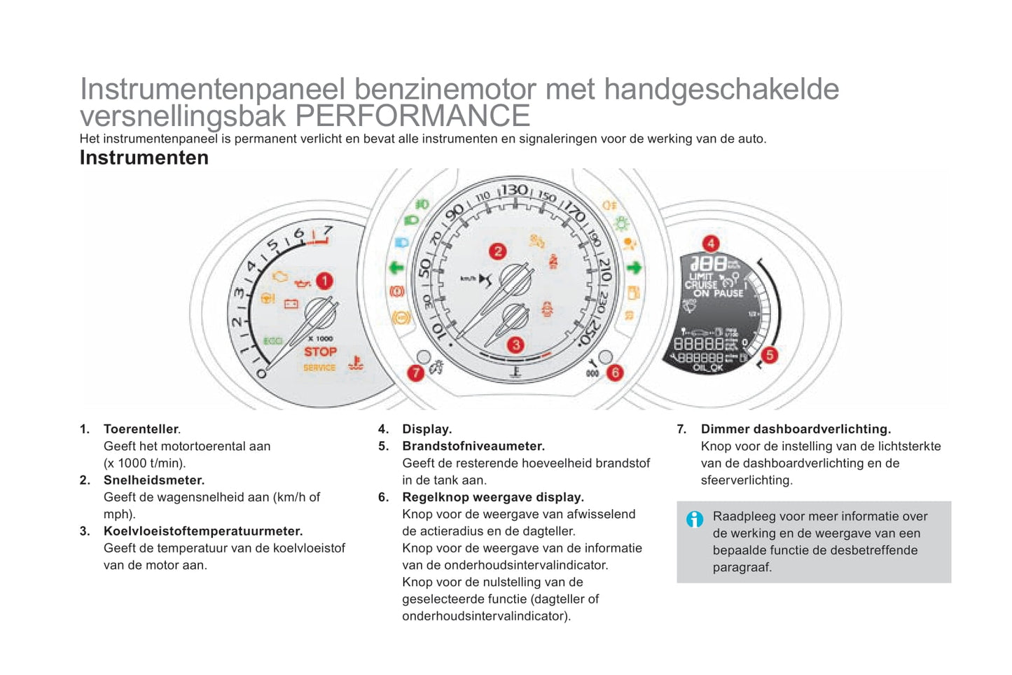 2016-2017 Citroën DS 3/DS 3 Cabrio Owner's Manual | Dutch