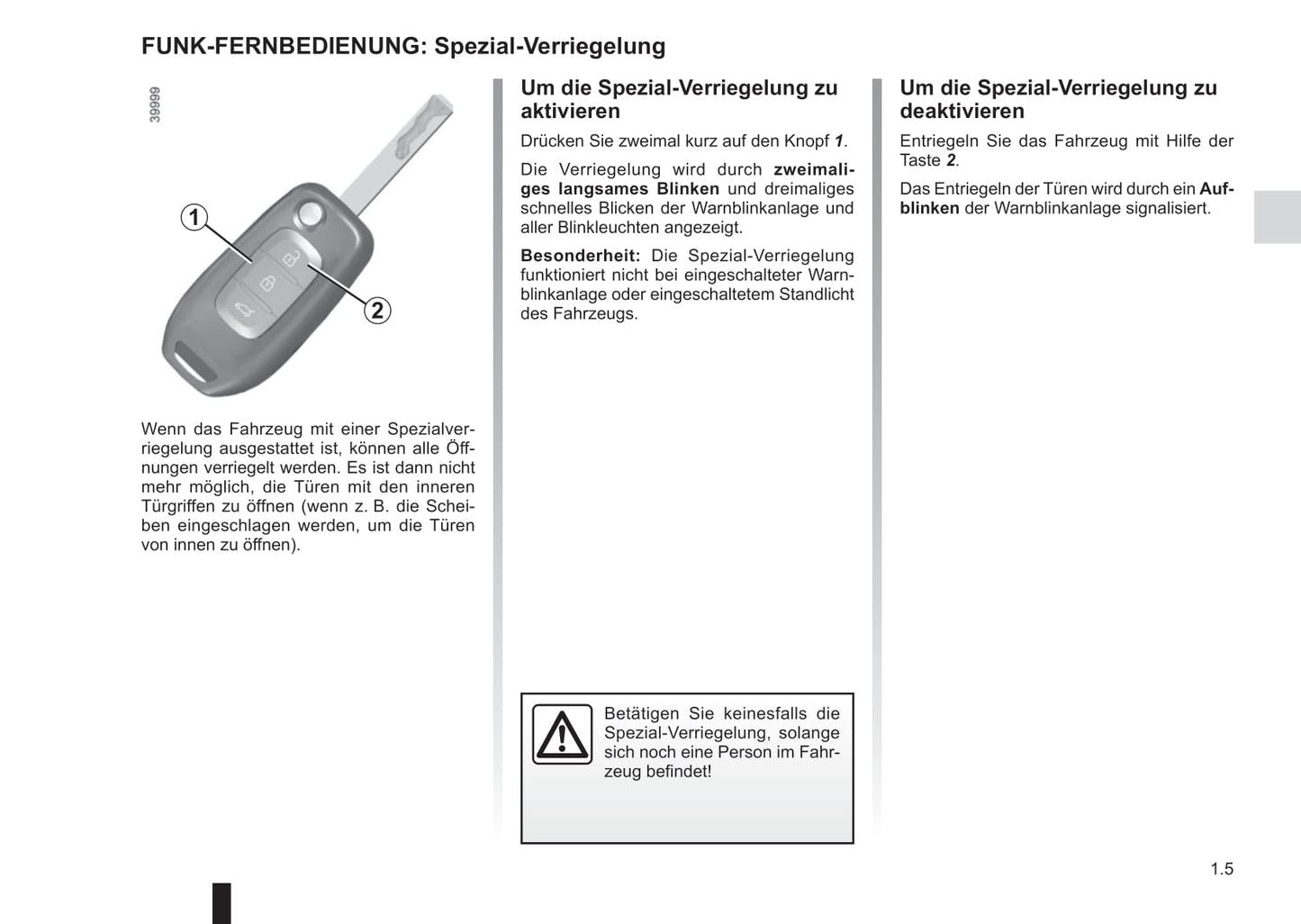 2016-2017 Renault Kadjar Owner's Manual | German