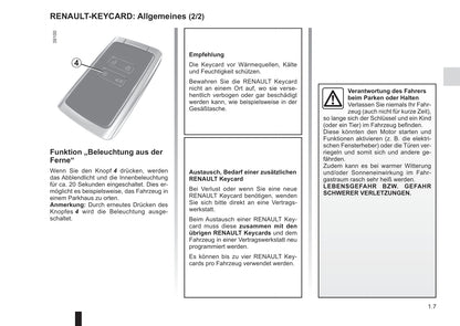 2016-2017 Renault Kadjar Owner's Manual | German