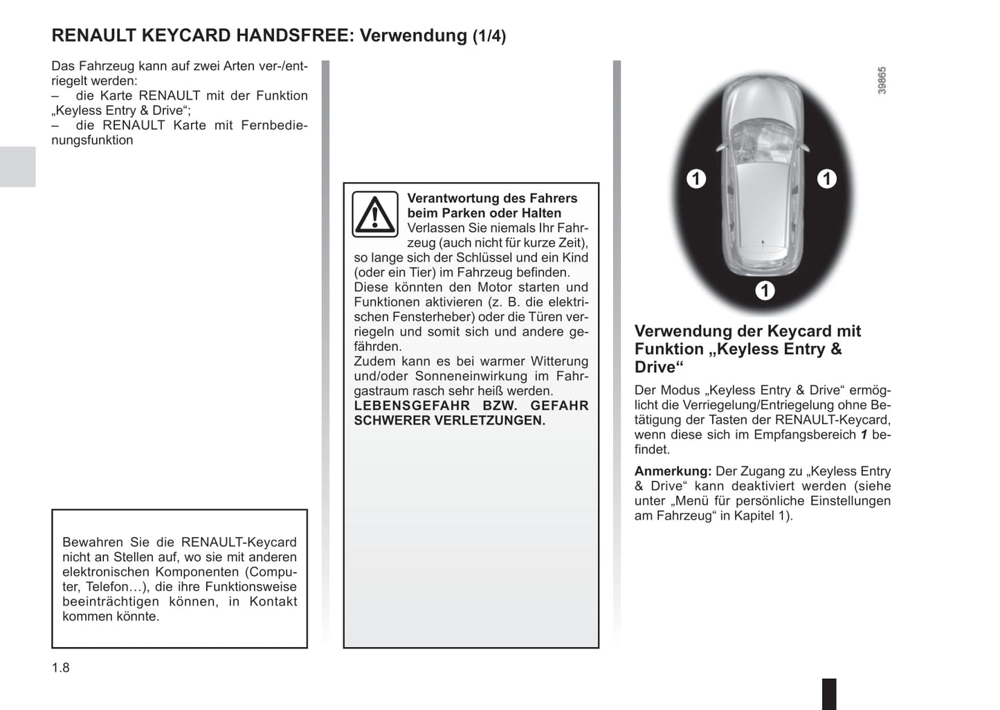 2016-2017 Renault Kadjar Owner's Manual | German