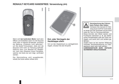 2016-2017 Renault Kadjar Owner's Manual | German