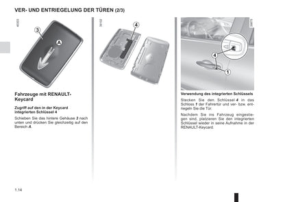 2016-2017 Renault Kadjar Owner's Manual | German