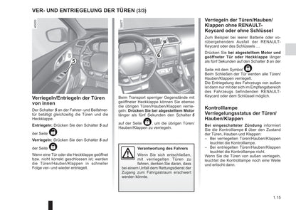 2016-2017 Renault Kadjar Owner's Manual | German