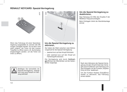 2014-2015 Renault Mégane Coupé Cabriolet/Mégane CC Owner's Manual | German