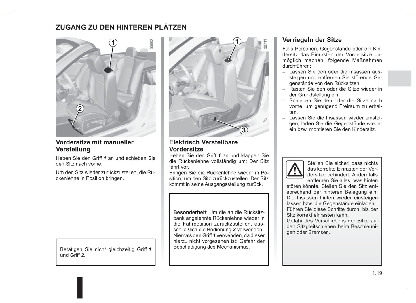 2014-2015 Renault Mégane Coupé Cabriolet/Mégane CC Owner's Manual | German