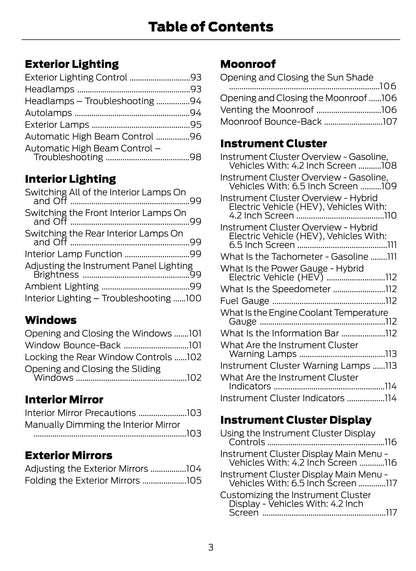 2022 Ford Maverick Owner's Manual | English