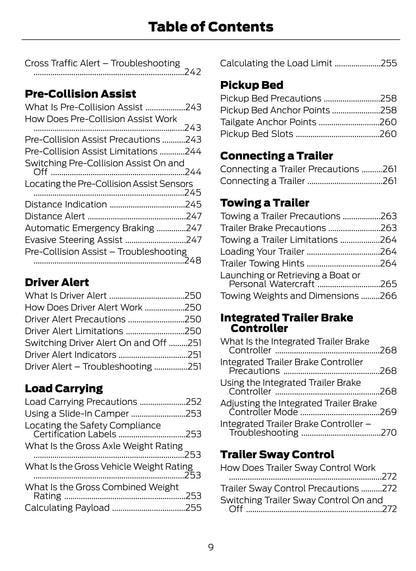 2022 Ford Maverick Owner's Manual | English