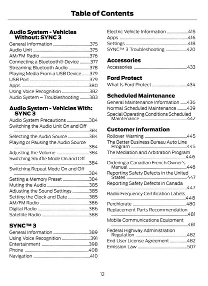 2022 Ford Maverick Owner's Manual | English