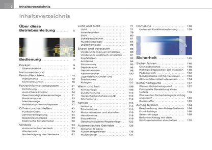 2005-2008 Audi A4 Cabriolet Owner's Manual | German