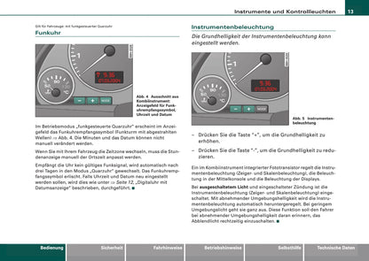 2005-2008 Audi A4 Cabriolet Owner's Manual | German