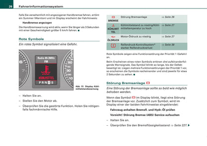 2005-2008 Audi A4 Cabriolet Owner's Manual | German