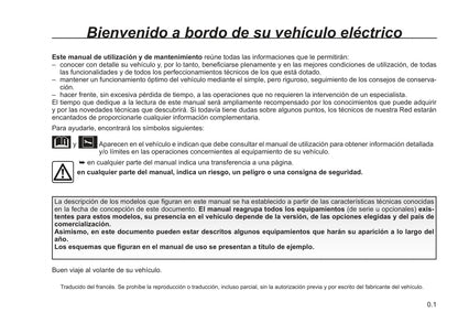 2021-2022 Renault Twingo Z.E. Owner's Manual | Spanish