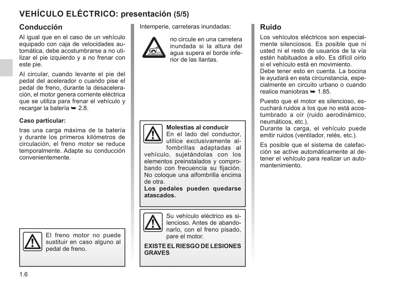 2021-2022 Renault Twingo Z.E. Owner's Manual | Spanish