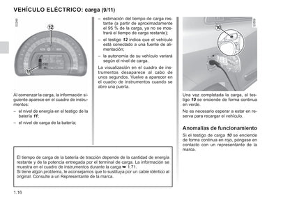 2021-2022 Renault Twingo Z.E. Owner's Manual | Spanish