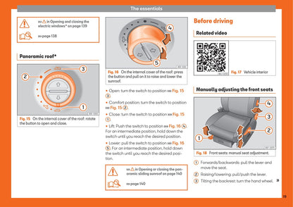 2018-2019 Seat Leon Owner's Manual | English