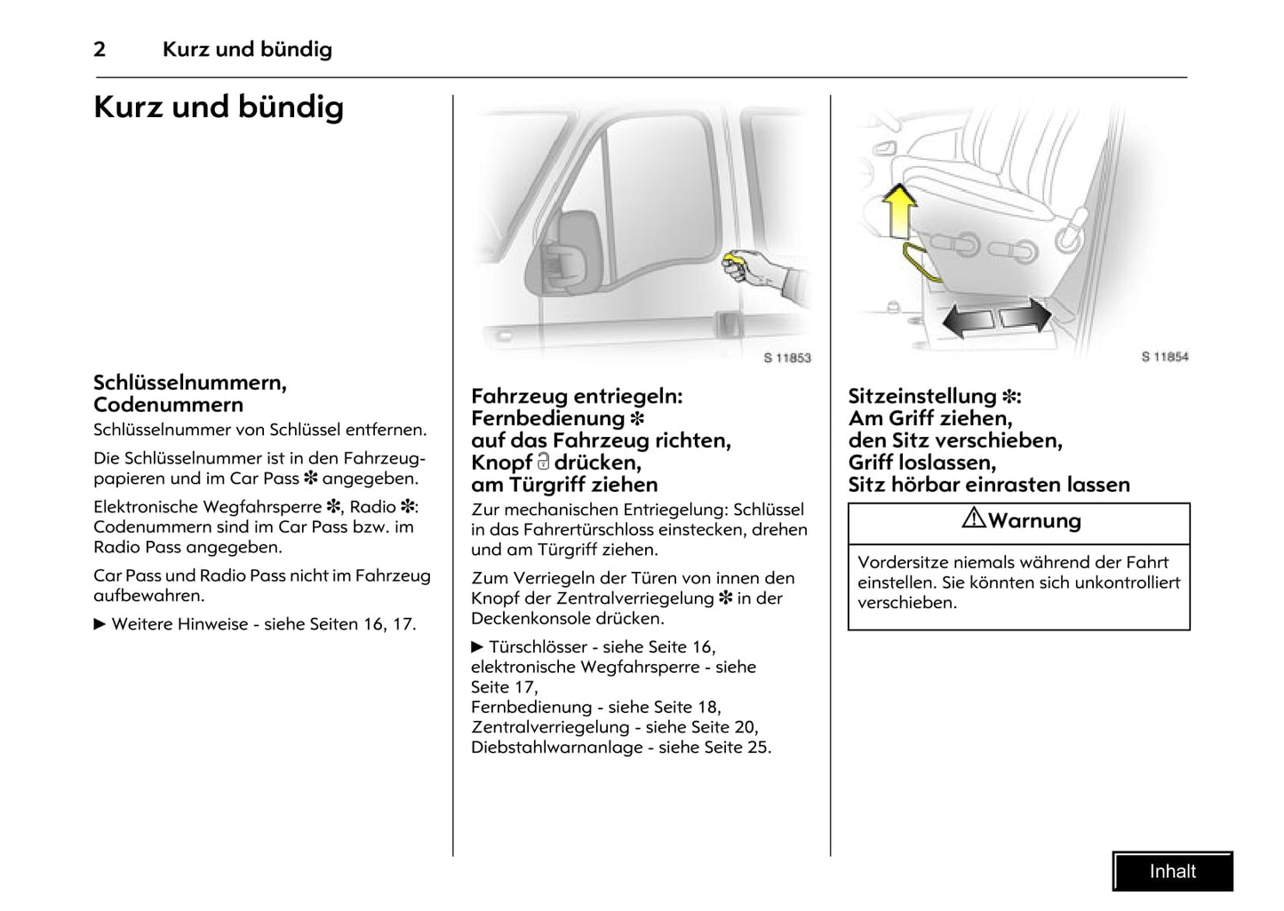 2009-2010 Opel Movano Bedienungsanleitung | Deutsch