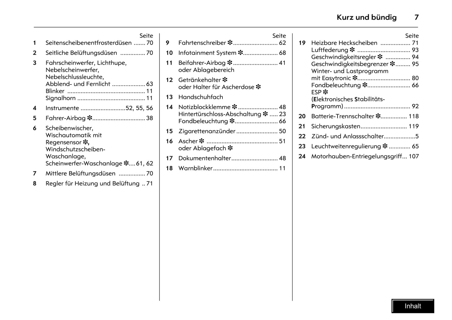 2009-2010 Opel Movano Bedienungsanleitung | Deutsch