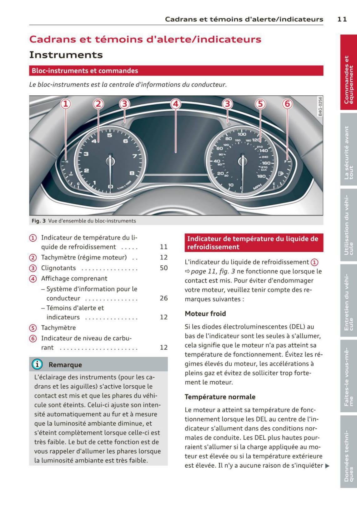 2011-2014 Audi A6/S6 Manuel du propriétaire | Français