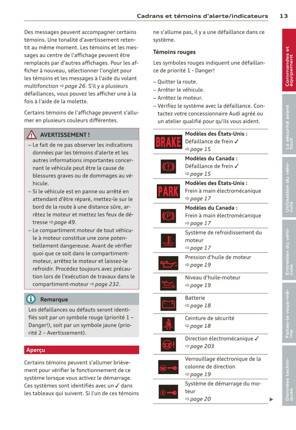 2011-2014 Audi A6/S6 Manuel du propriétaire | Français