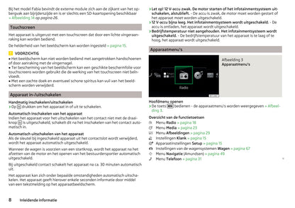 Skoda Amundsen en Bolero Handleiding 2015