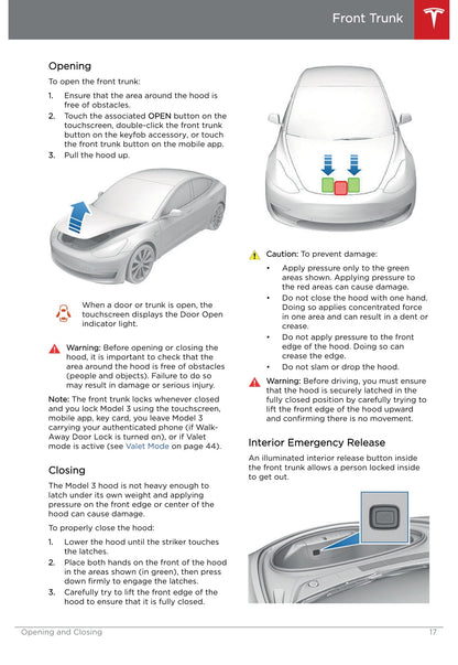 2019 Tesla Model 3 Gebruikershandleiding | Engels