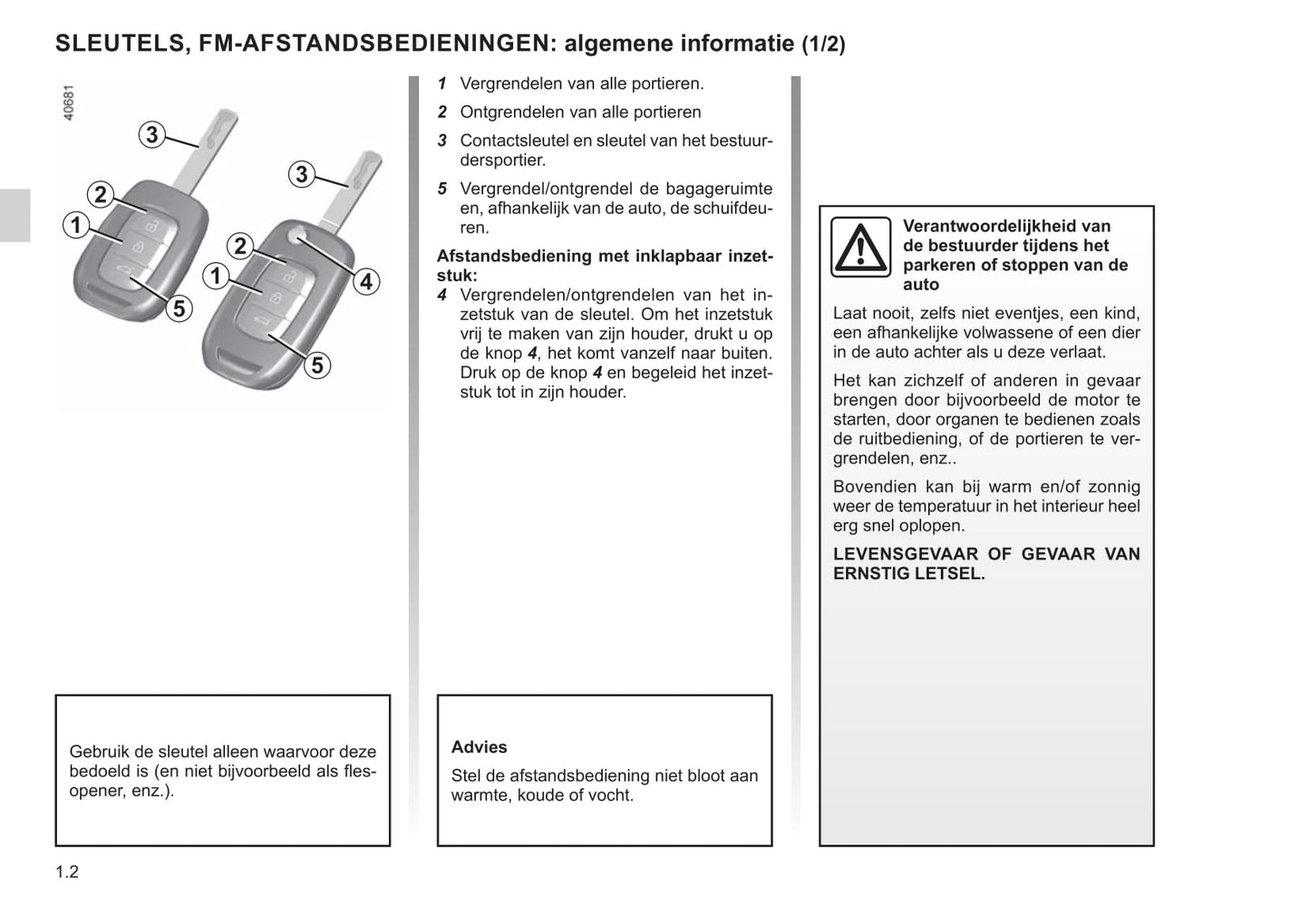 2021 Renault Express Owner's Manual | Dutch