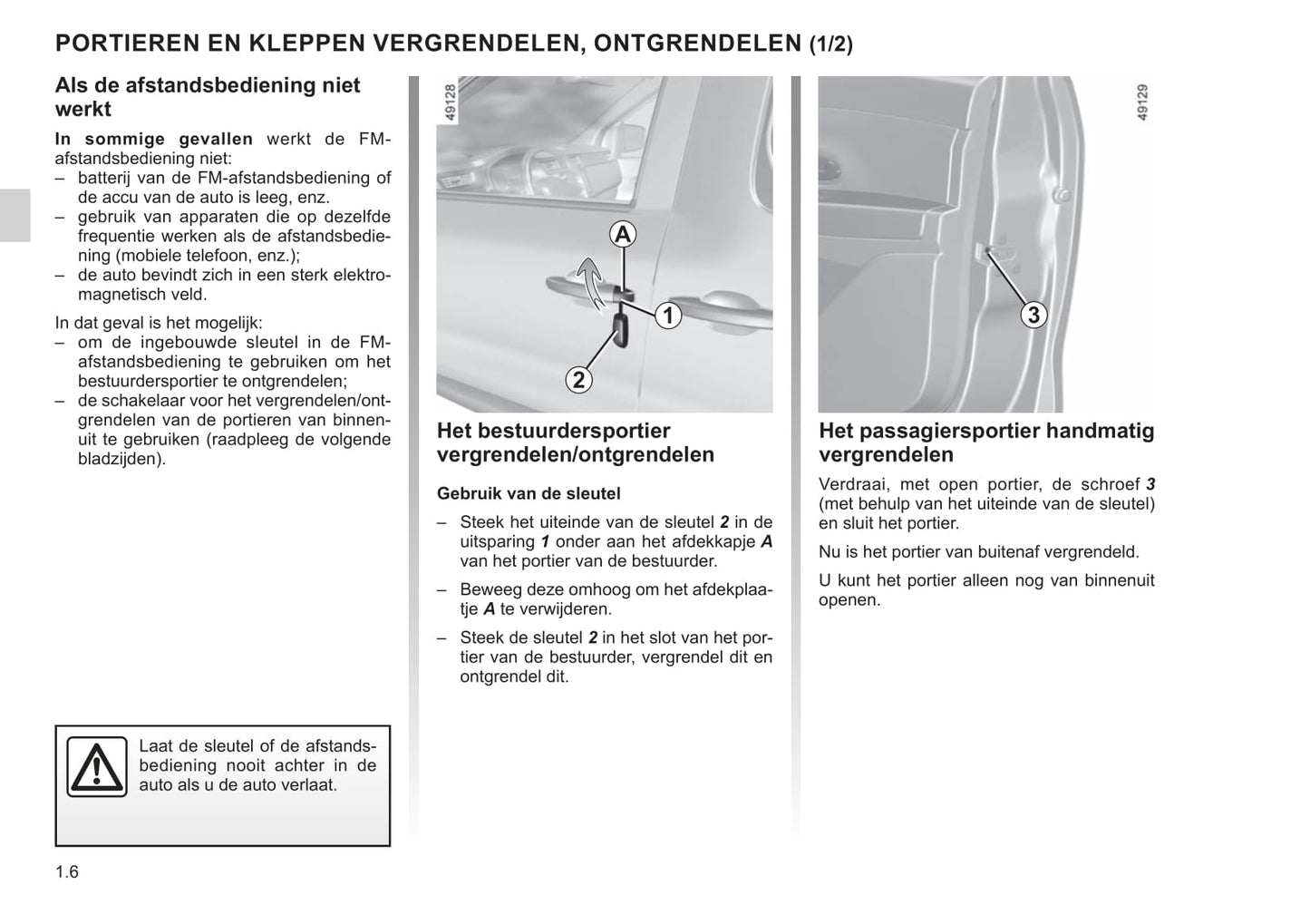 2021 Renault Express Owner's Manual | Dutch