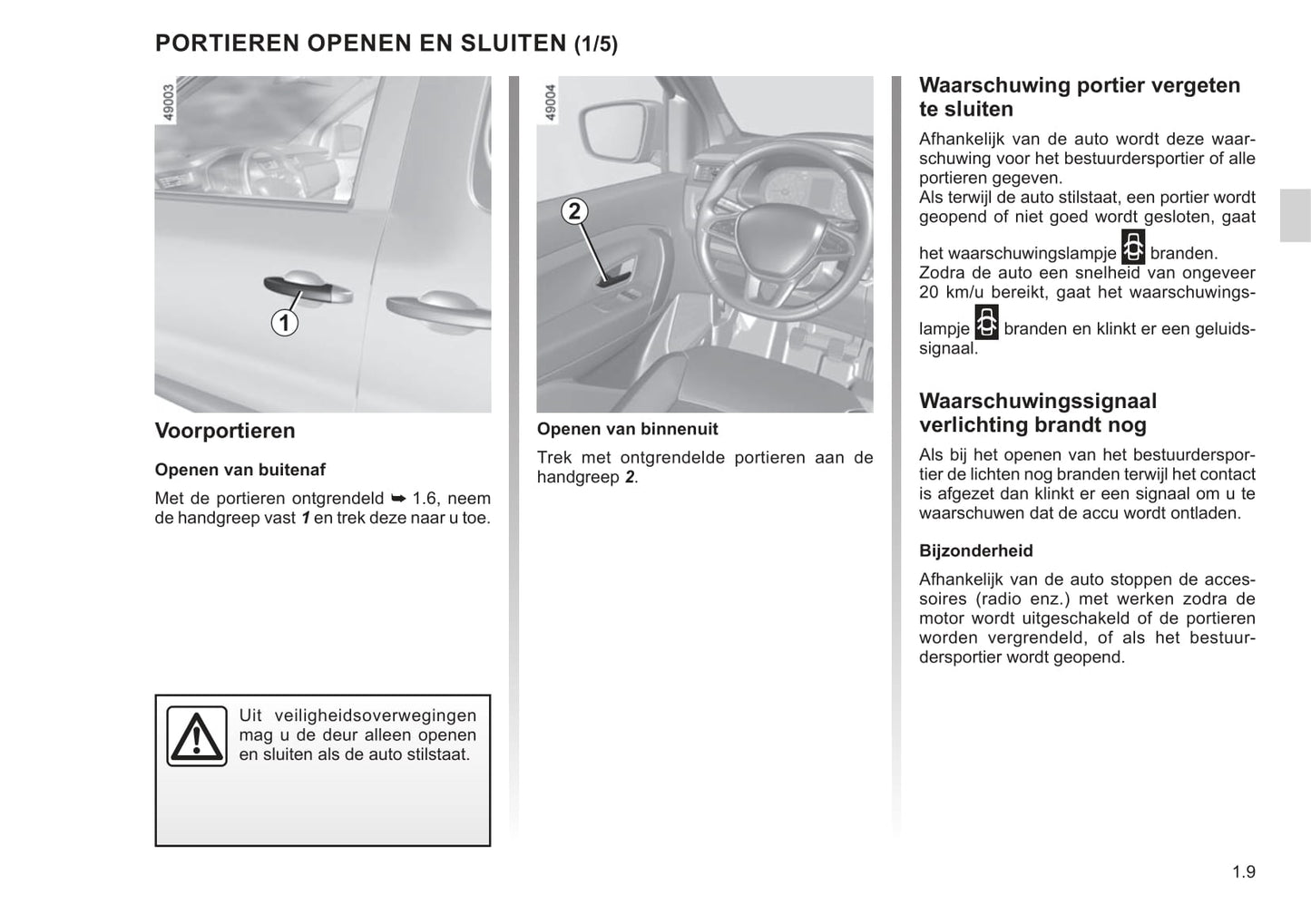 2021 Renault Express Owner's Manual | Dutch