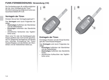 2019-2020 Renault Twingo Owner's Manual | German