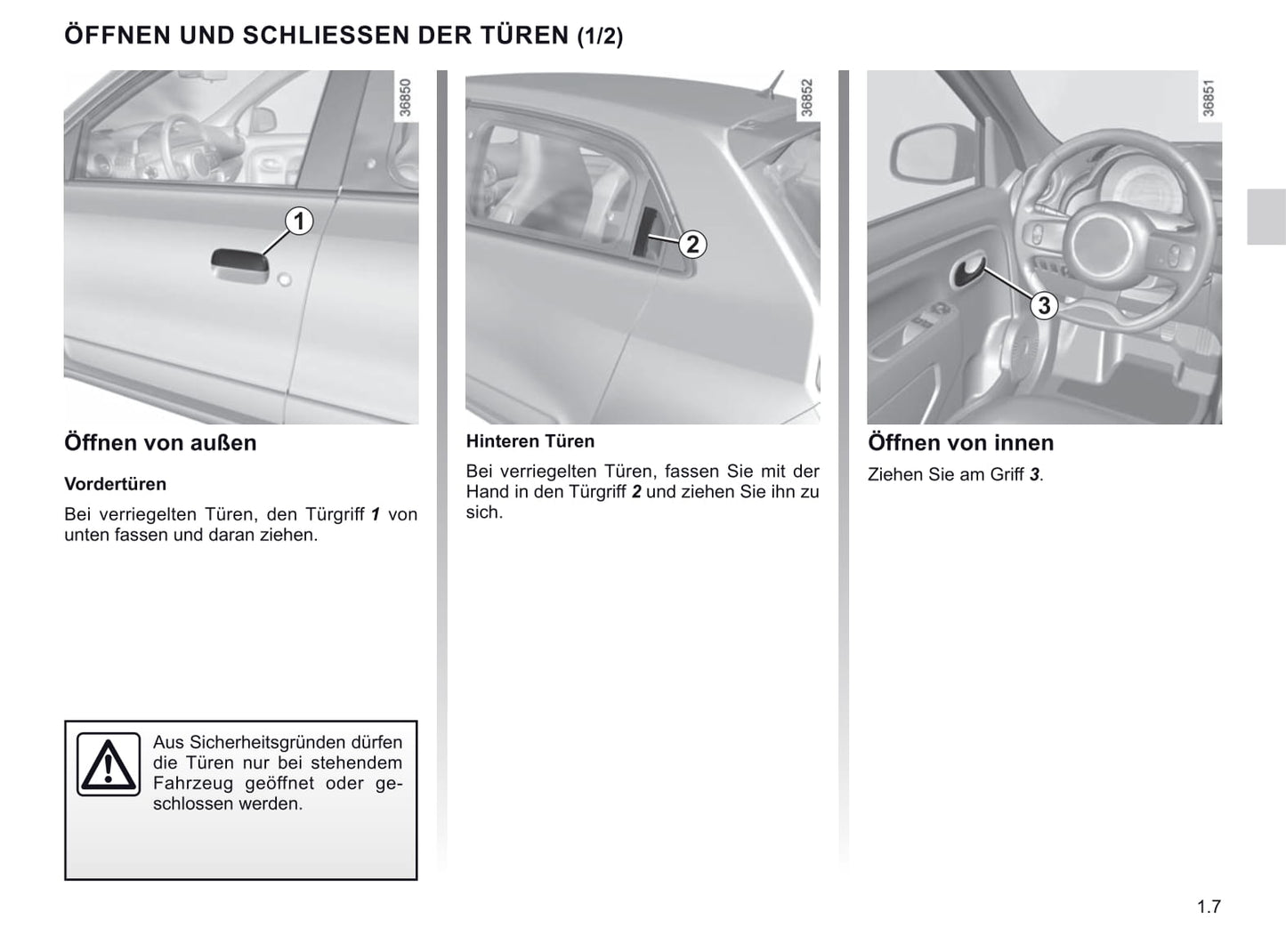 2019-2020 Renault Twingo Owner's Manual | German