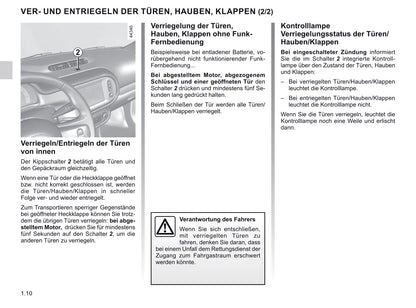 2019-2020 Renault Twingo Owner's Manual | German