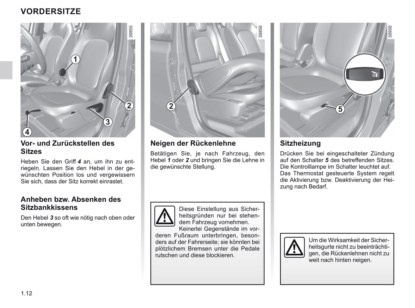 2019-2020 Renault Twingo Owner's Manual | German