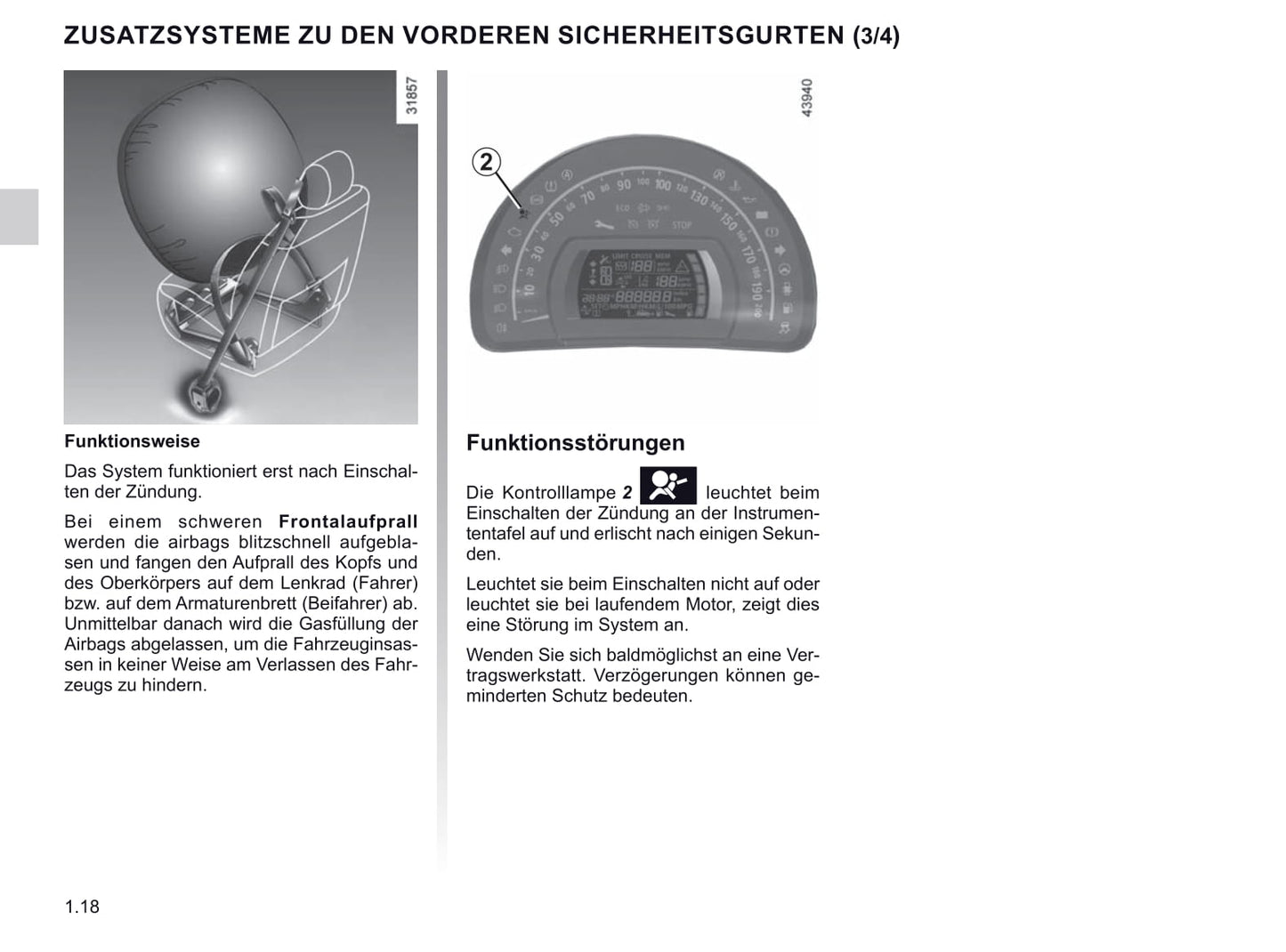 2019-2020 Renault Twingo Owner's Manual | German