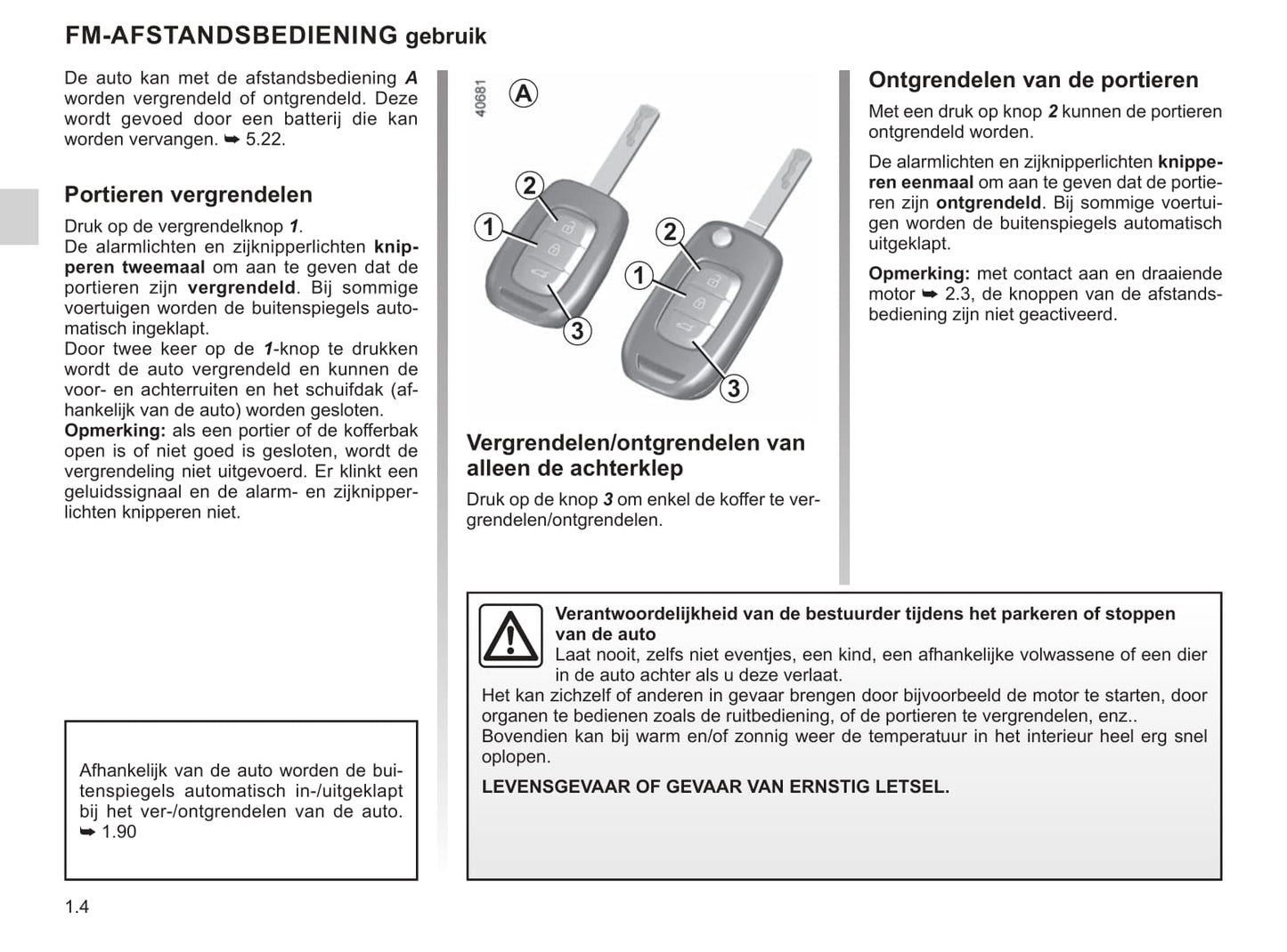 2021-2022 Renault Captur Owner's Manual | Dutch