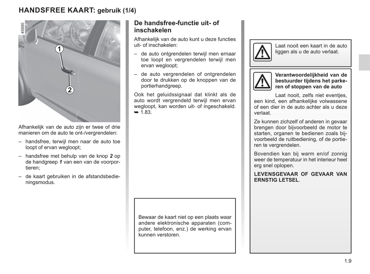 2021-2022 Renault Captur Owner's Manual | Dutch