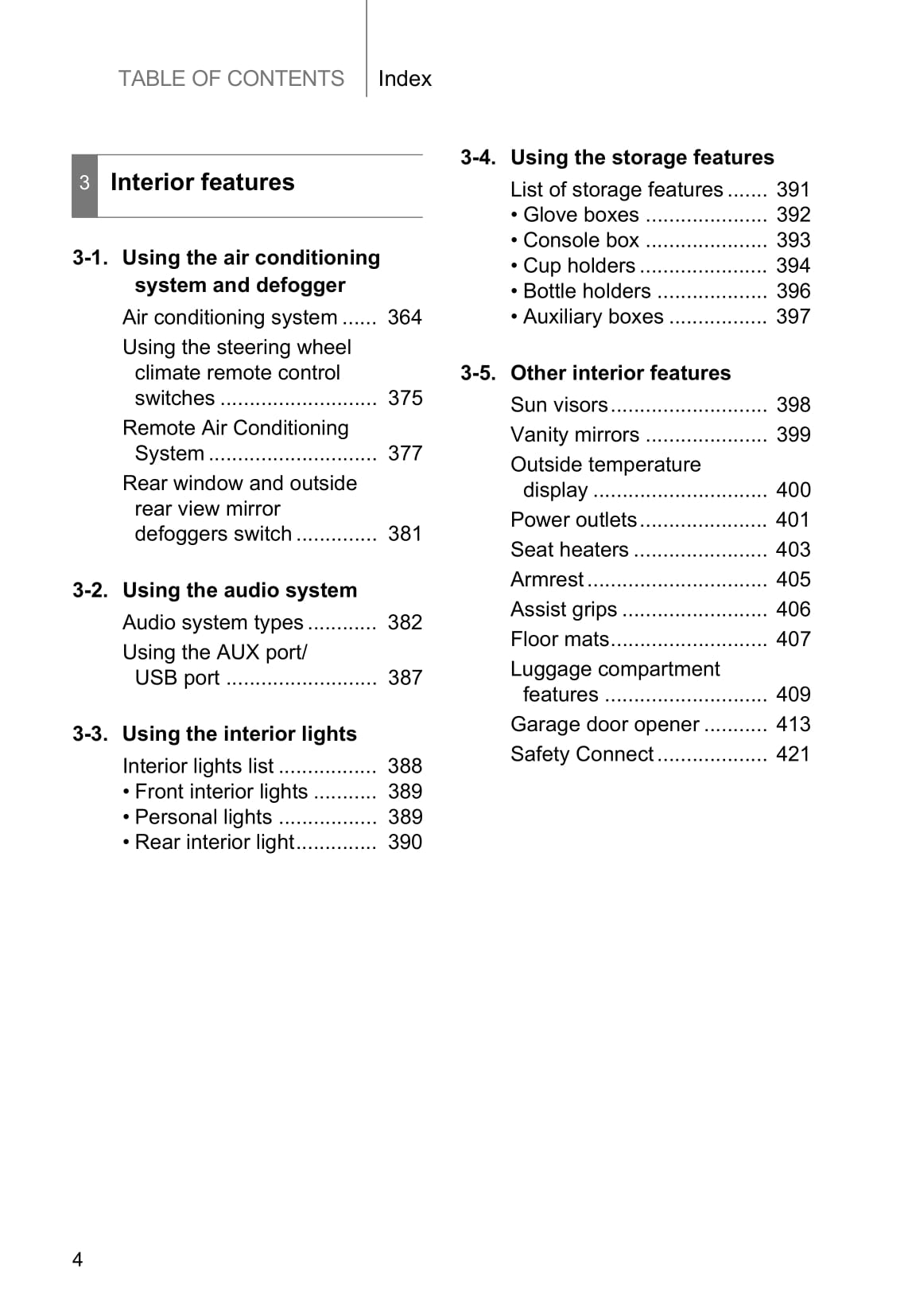 2015 Toyota Prius/Prius Plug-in Hybrid Owner's Manual | English