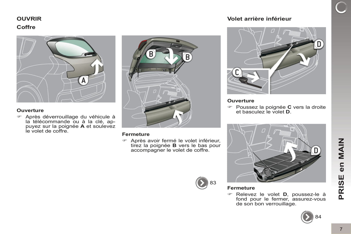 2012-2013 Peugeot 3008 Bedienungsanleitung | Französisch