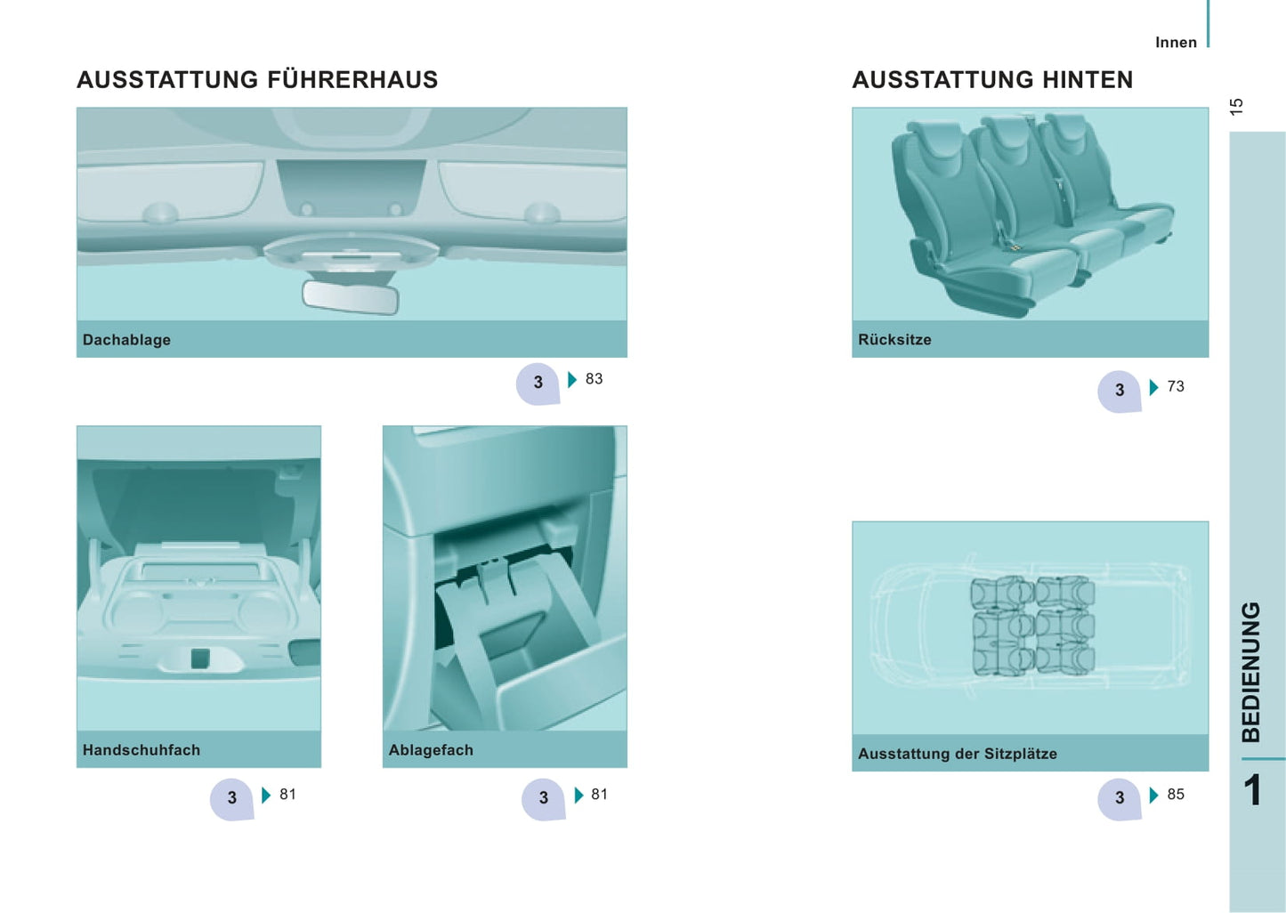 2014-2016 Citroën Jumpy Multispace Gebruikershandleiding | Duits